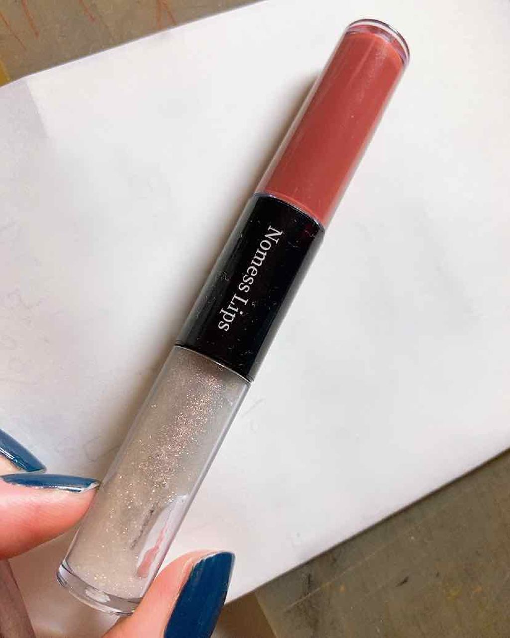 メルティーリップ ベルベットルージュ/プランプピンク/リップケアを使ったクチコミ（2枚目）