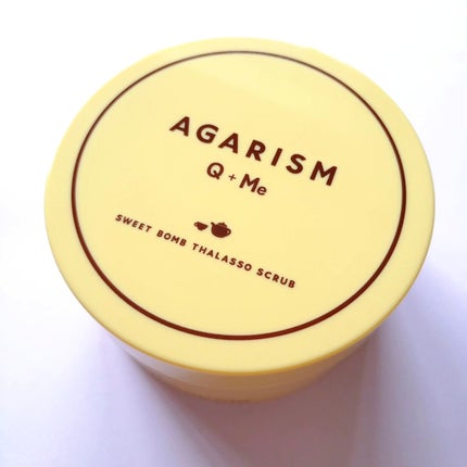 Q+Me スウィートボムタラソスクラブレモンティーの香り/AGARISM/バスト・ヒップケアを使ったクチコミ(1枚目)