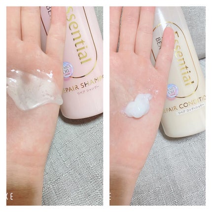 ザビューティ リペアシャンプー・コンディショナー/エッセンシャル/市販シャンプーを使ったクチコミ(2枚目)