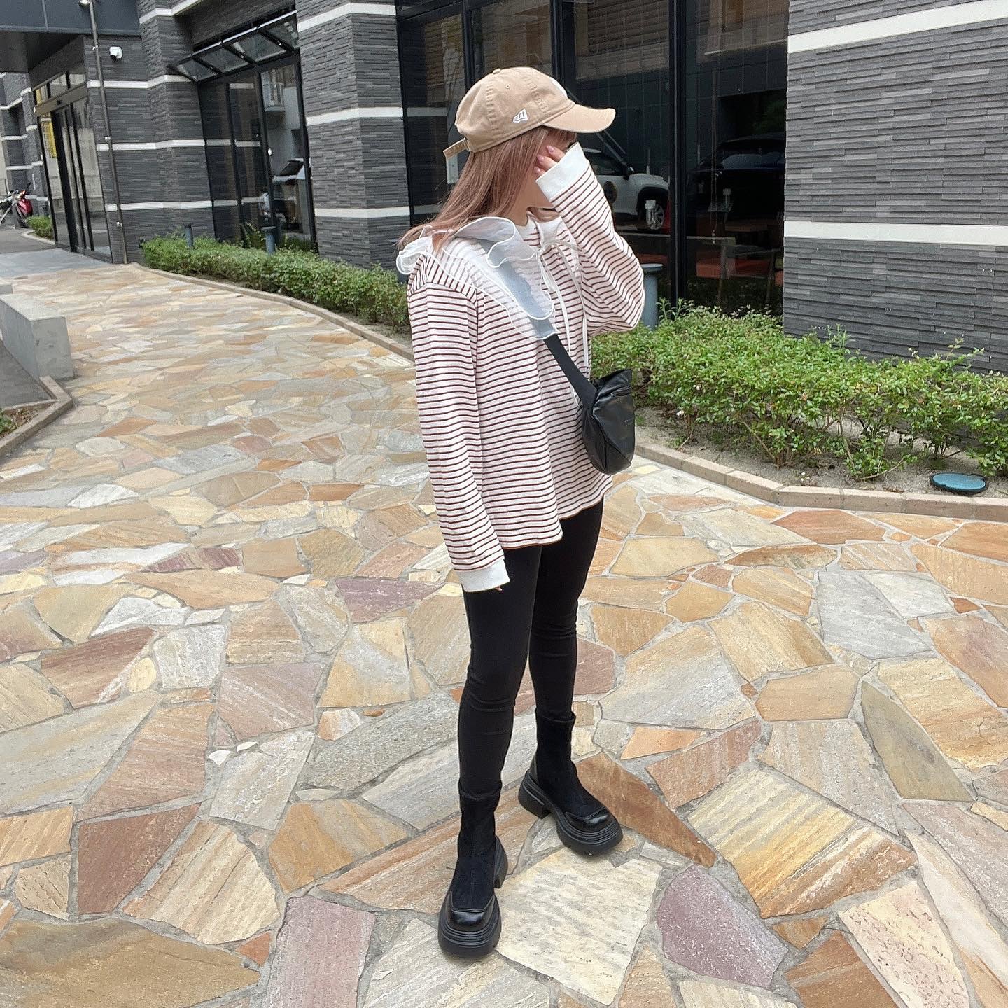 スリムウォーク 24h マルチスキニー デニム風/SLIMWALK/着圧ソックス・レギンスを使ったクチコミ（3枚目）