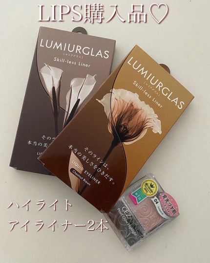 スキルレスライナー/LUMIURGLAS/リキッドアイライナーを使ったクチコミ(1枚目)