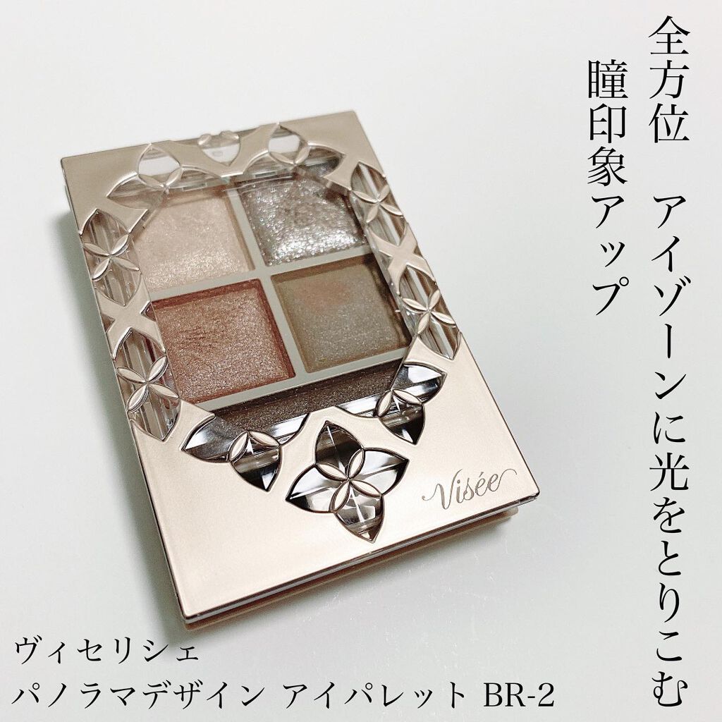 パノラマデザイン アイパレット/Visée/アイシャドウパレットを使ったクチコミ（1枚目）