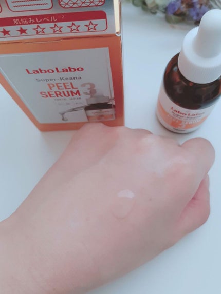 スーパー毛穴ピールセラム/ラボラボ/美容液を使ったクチコミ(4枚目)