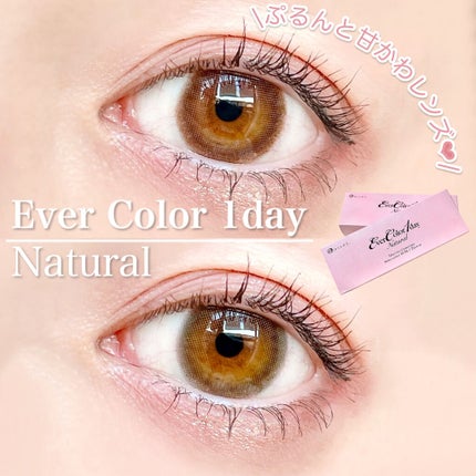 エバーカラーワンデー ナチュラル/エバーカラー/ワンデー(1DAY)カラコンを使ったクチコミ(1枚目)