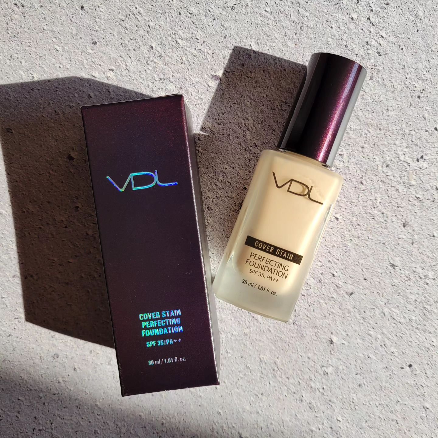 カバーステイン パーフェクティング ファンデーション A03 ナチュラルオークル02/VDL/リキッドファンデーションを使ったクチコミ（1枚目）