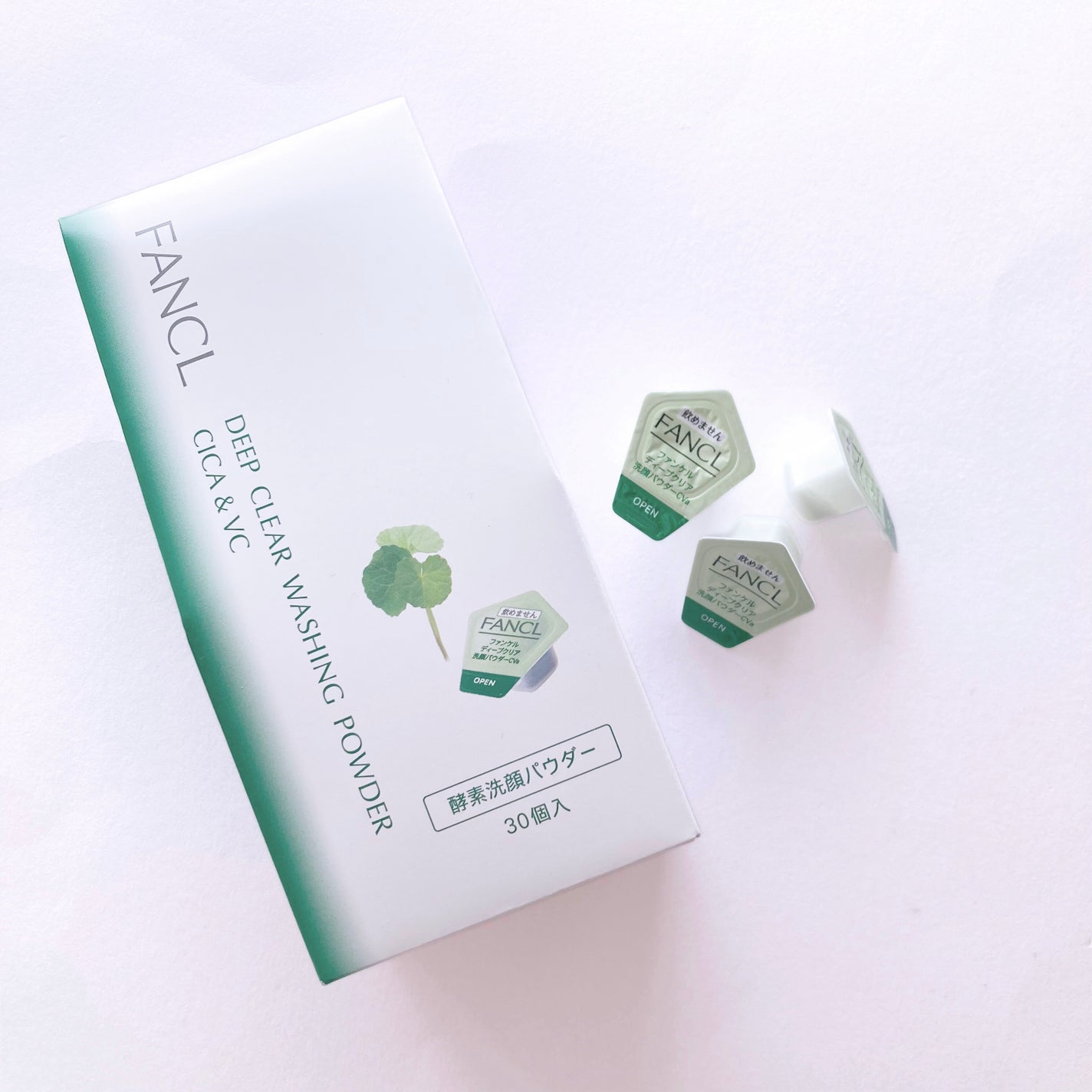 ディープクリア 洗顔パウダー CICA&VC/ファンケル/洗顔パウダーを使ったクチコミ(1枚目)