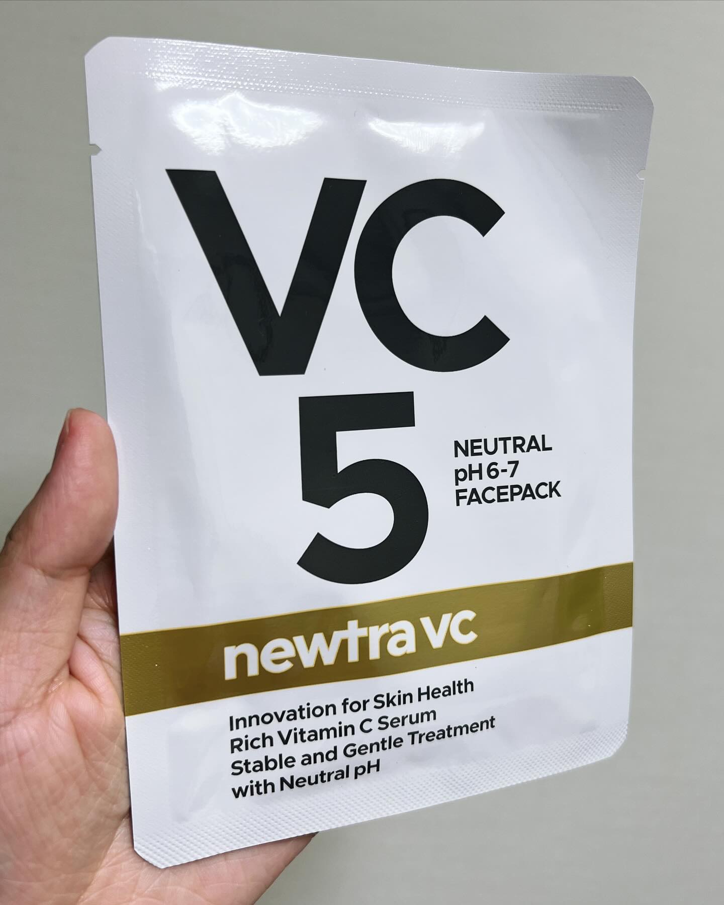 newtra VC 5 フェイスマスク/newtra vc/シートマスク・パックを使ったクチコミ（1枚目）