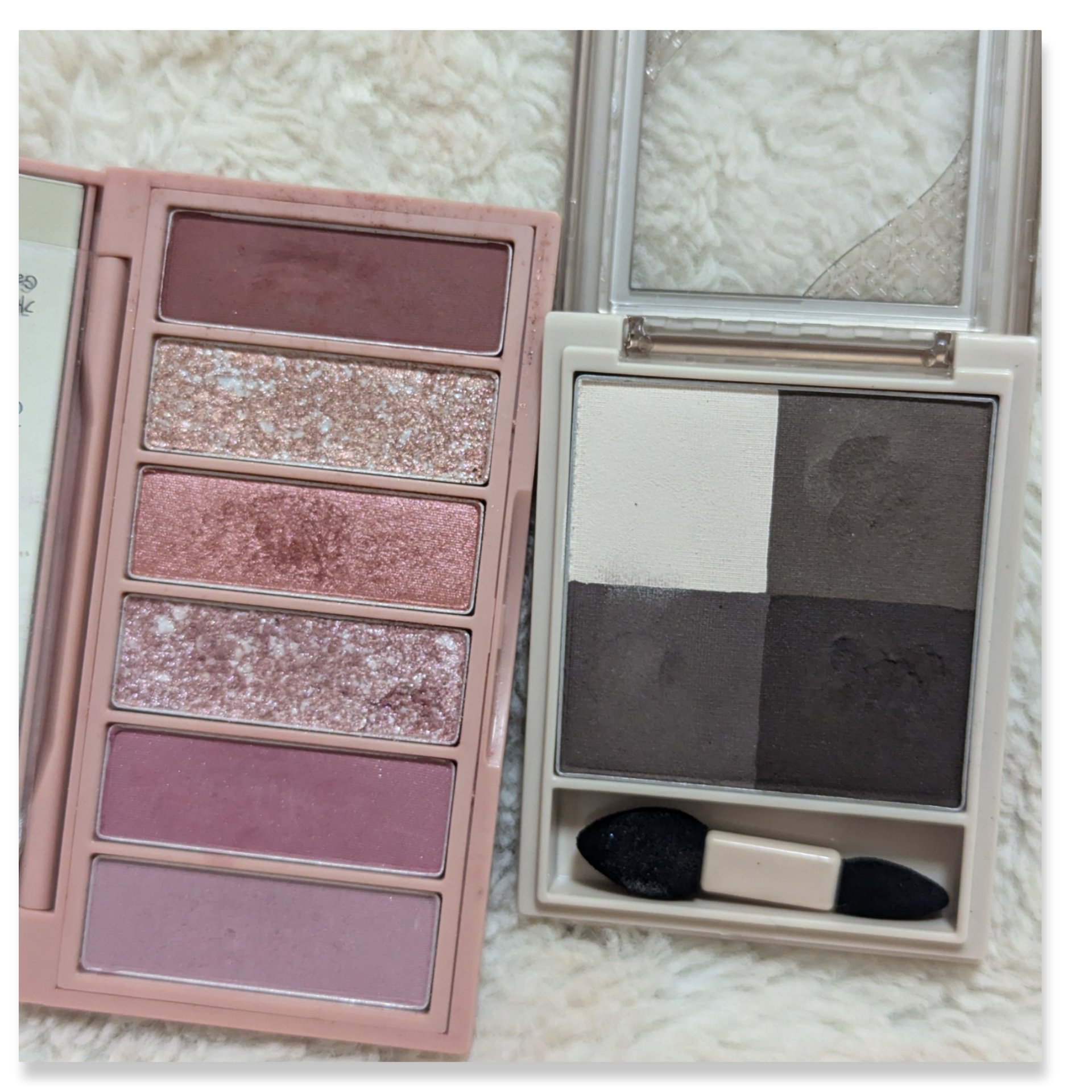 プレイカラーアイズミニ　ローズボム/ETUDE/アイシャドウパレットを使ったクチコミ（3枚目）