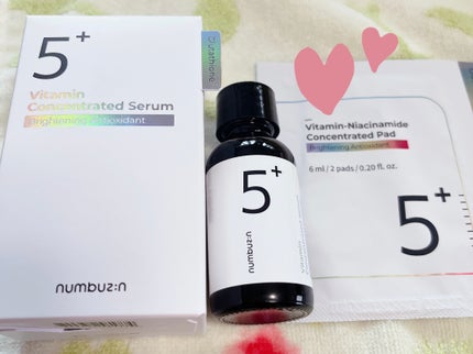 5番 白玉グルタチオンC美容液/numbuzin/美容液を使ったクチコミ(1枚目)