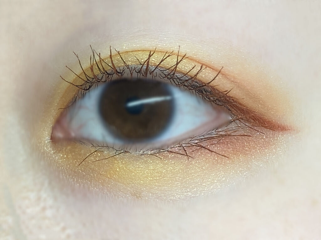 UR GLAM　BLOOMING EYE COLOR PALETTE/U R GLAM/アイシャドウパレットを使ったクチコミ（2枚目）