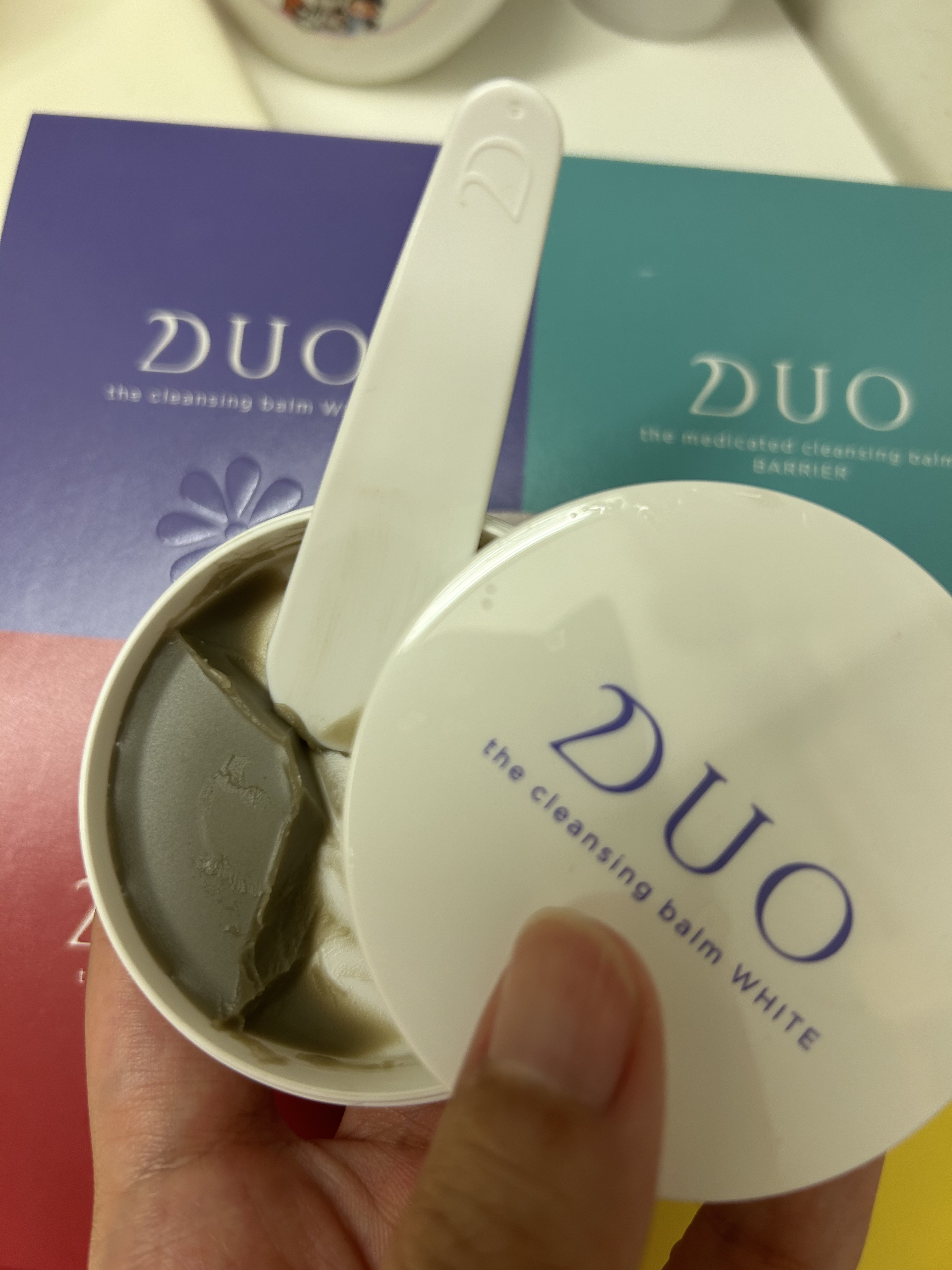 デュオ ザ クレンジングバーム ホワイトa ミニサイズ20g/DUO/クレンジングバームを使ったクチコミ（2枚目）