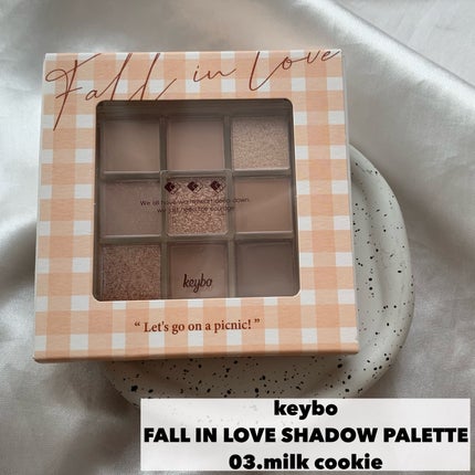 KEYBO FALL IN LOVE SHADOW PALETTE/keybo/アイシャドウパレットを使ったクチコミ(6枚目)
