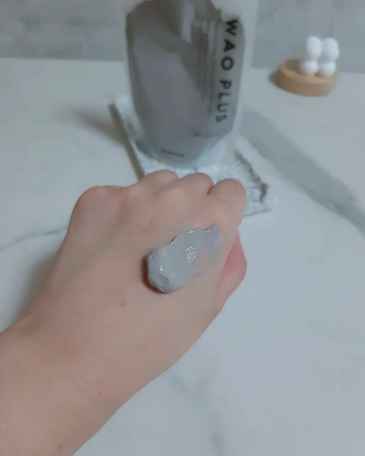 skinmarche WAOPLUS プロフェッショナルクレイパック/ブレーンコスモス/洗い流すパック・マスクを使ったクチコミ(5枚目)