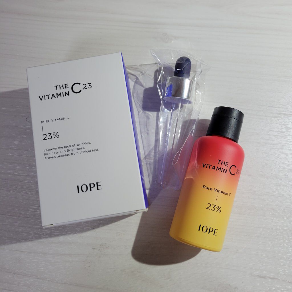 ザビタミンC23/IOPE/美容液を使ったクチコミ（3枚目）
