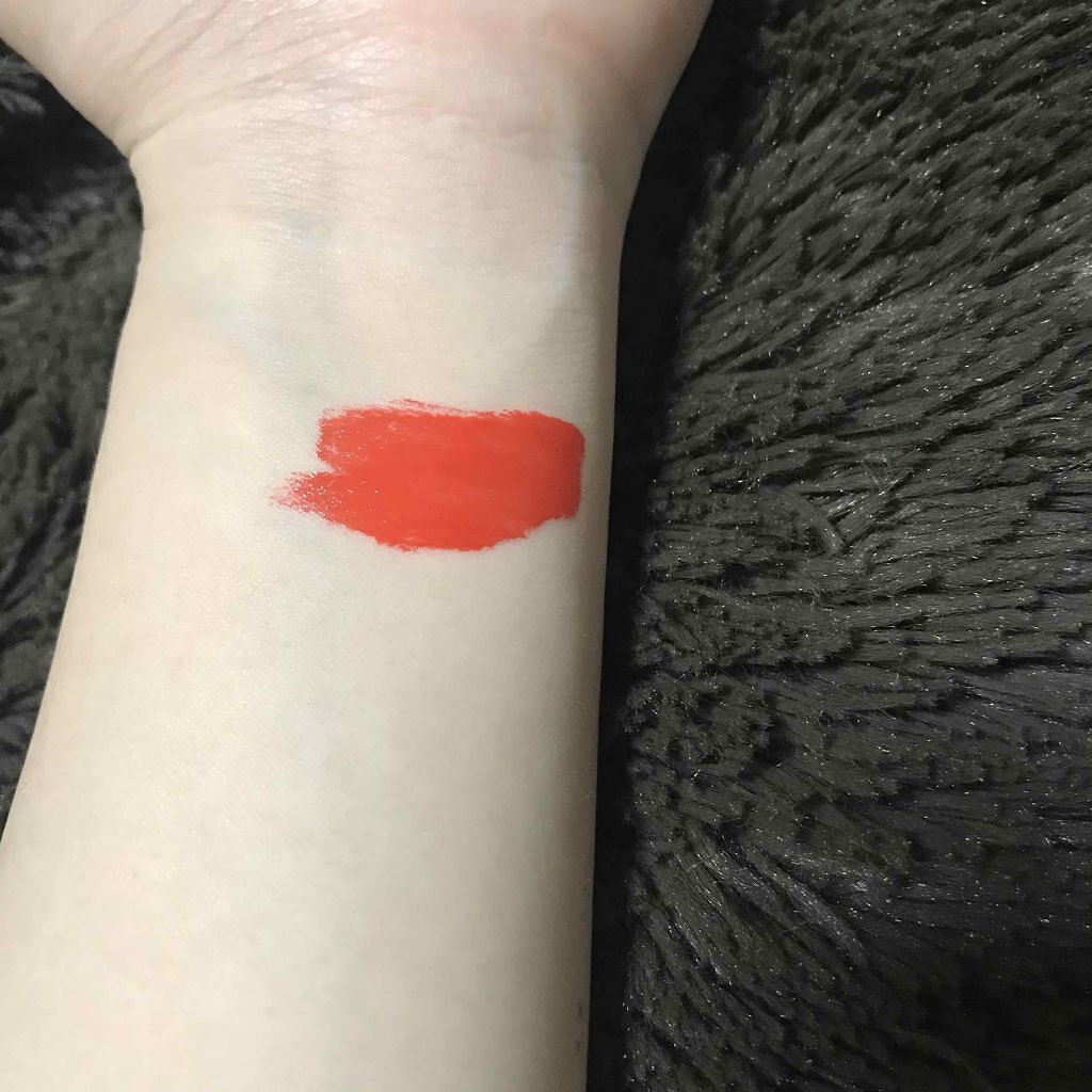 ビビッドクリーミーティント/innisfree/口紅を使ったクチコミ(2枚目)