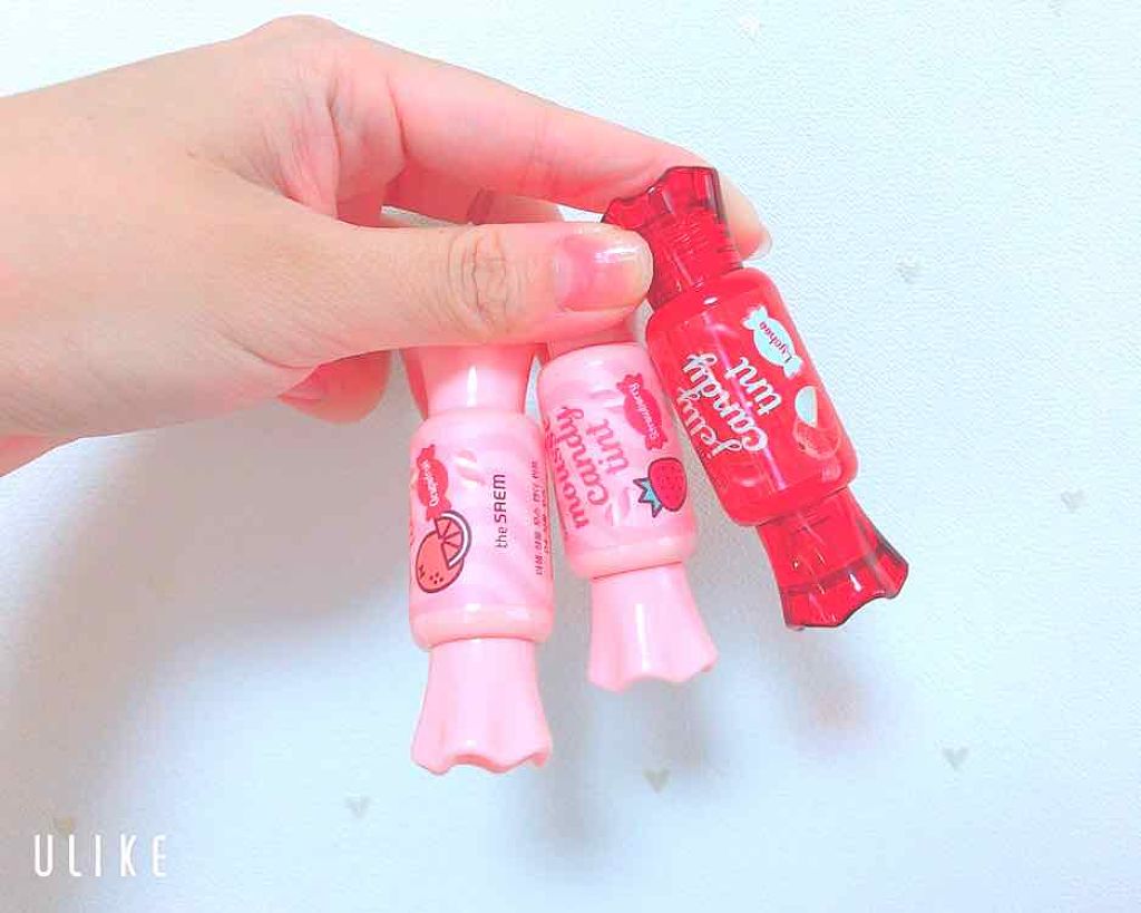 ジェリー キャンディー ティント/the SAEM/リップティントを使ったクチコミ（1枚目）