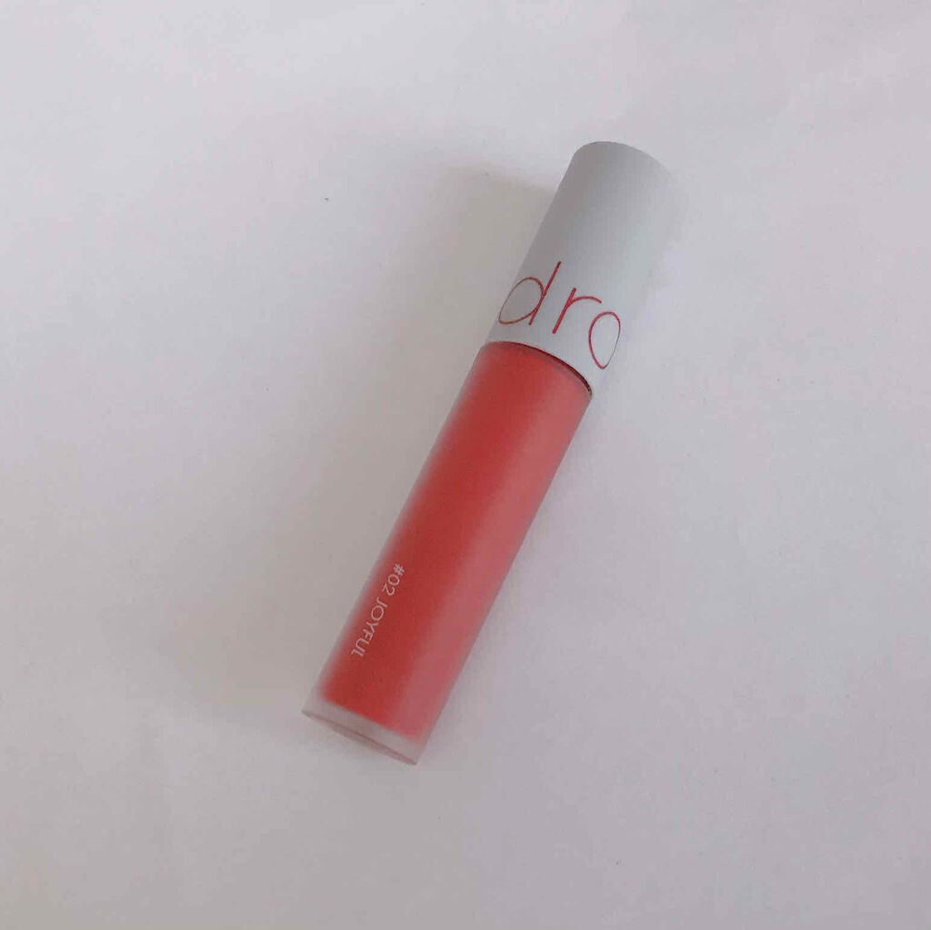 ゼロベルベットティント 02 ジョイフル(JOYFUL)/rom&nd/リップティントを使ったクチコミ（1枚目）