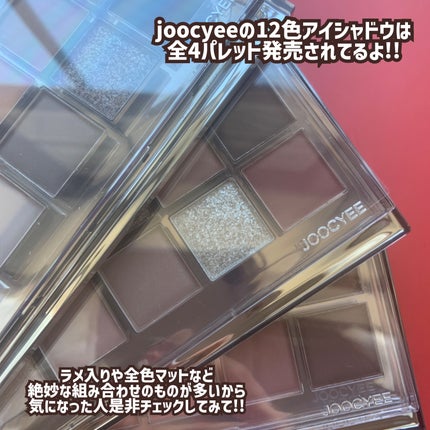 12 Shades Eyeshadow Palette/Joocyee/パウダーアイシャドウを使ったクチコミ(10枚目)