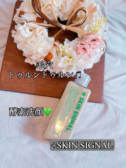 グリーン クレイ酵素クレンザー/SKIN SIGNAL/洗顔パウダーを使ったクチコミ(1枚目)