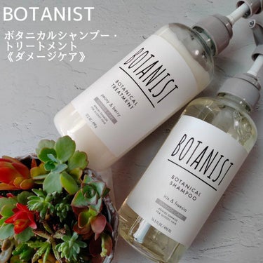 ボタニカルシャンプー／トリートメント(ダメージケア) /BOTANIST/シャンプー・コンディショナーを使ったクチコミ（1枚目）