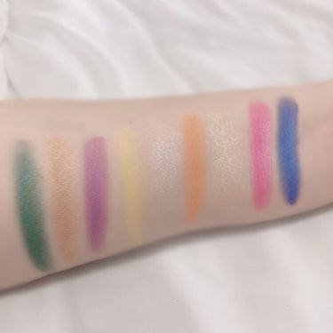 UR GLAM　BLOOMING EYE COLOR PALETTE/U R GLAM/アイシャドウパレットを使ったクチコミ（3枚目）