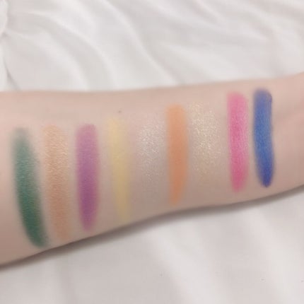UR GLAM BLOOMING EYE COLOR PALETTE/U R GLAM/アイシャドウパレットを使ったクチコミ(3枚目)