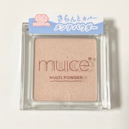 スポットメンテパウダー/muice/プレストパウダーを使ったクチコミ(1枚目)