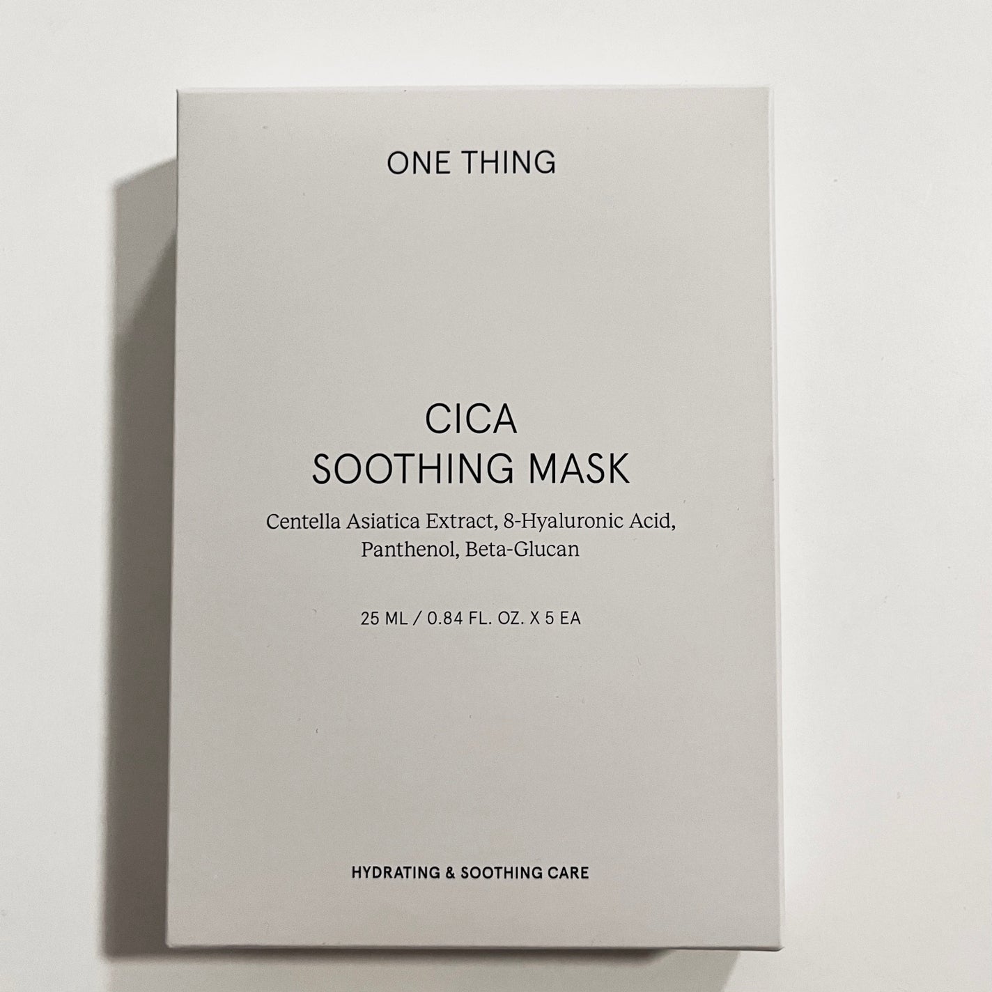 CICAスージングマスク/ONE THING/シートマスク・パックを使ったクチコミ(6枚目)