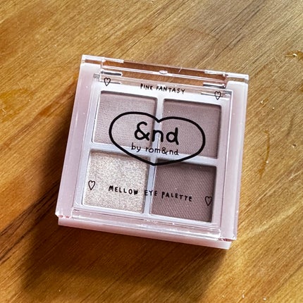 アンドバイロムアンド メロウアイパレット/&nd by rom&nd/アイシャドウパレットを使ったクチコミ(1枚目)