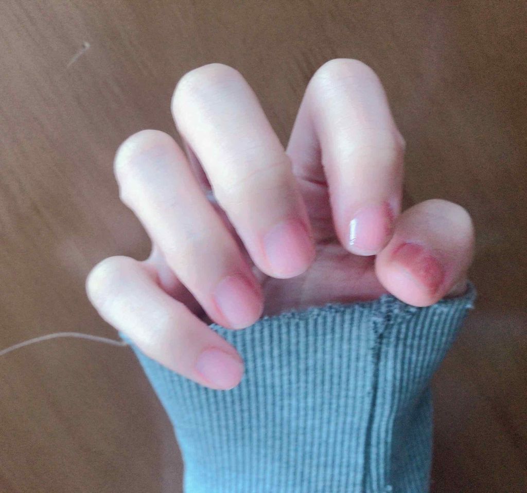 ネイルファンデーション/パラドゥ/マニキュアを使ったクチコミ(2枚目)