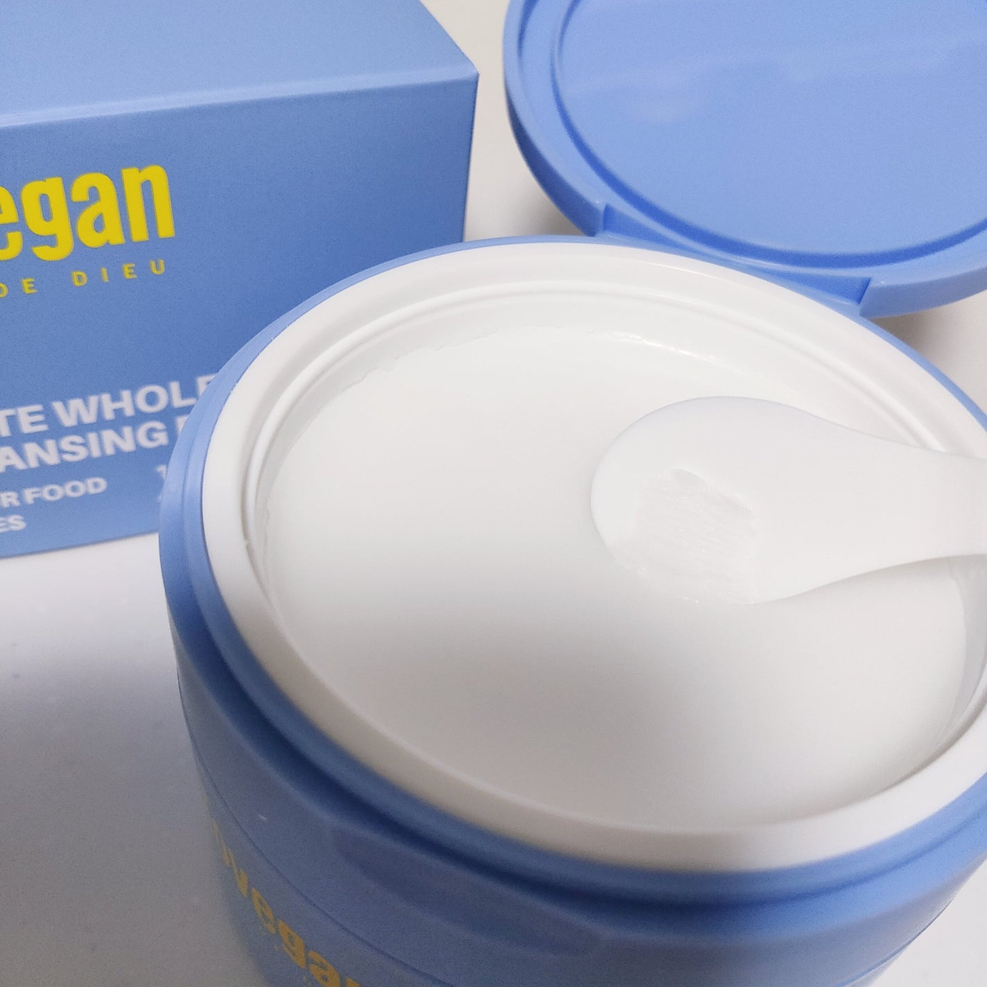 カラーフードシリーズホワイトホールサムクレンジングバーム/Tovegan/クレンジングバームを使ったクチコミ(2枚目)