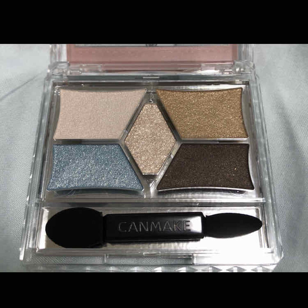 【旧品】パーフェクトスタイリストアイズ No.20 シャイニーシーグラス/キャンメイク/アイシャドウパレットを使ったクチコミ（2枚目）