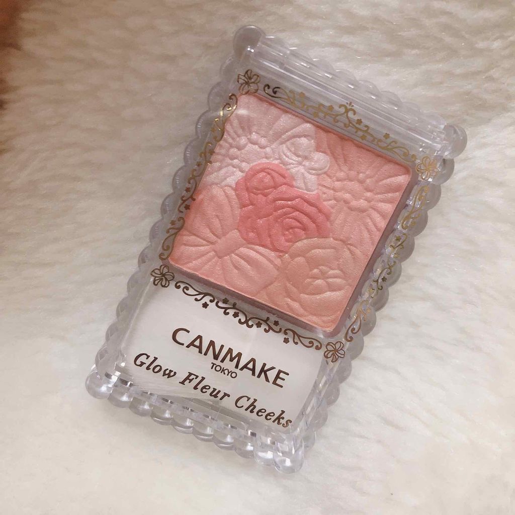 グロウフルールチークス/キャンメイク/パウダーチークを使ったクチコミ(1枚目)