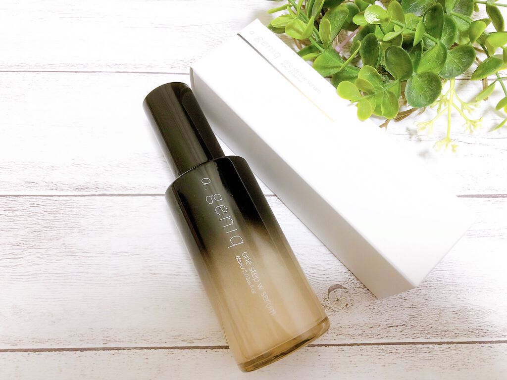 ワンステップWセラム/a.geniq/美容液を使ったクチコミ（2枚目）