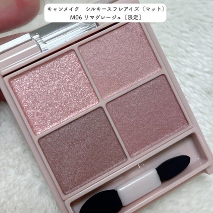 シルキースフレアイズ(マットタイプ)/キャンメイク/アイシャドウパレットを使ったクチコミ(2枚目)