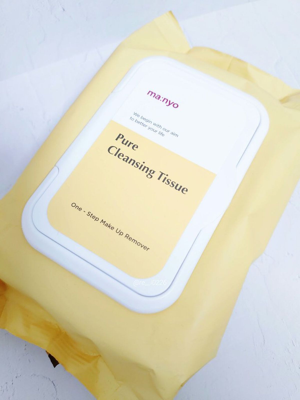 ピュアクレンジングシート/manyo/クレンジングシートを使ったクチコミ（1枚目）
