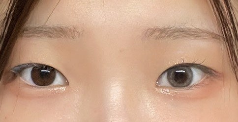 OMG kristin/Hapa kristin/カラーコンタクトレンズを使ったクチコミ(5枚目)