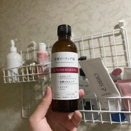 原液ピーリング液/TUNEMAKERS/拭き取り化粧水を使ったクチコミ(2枚目)