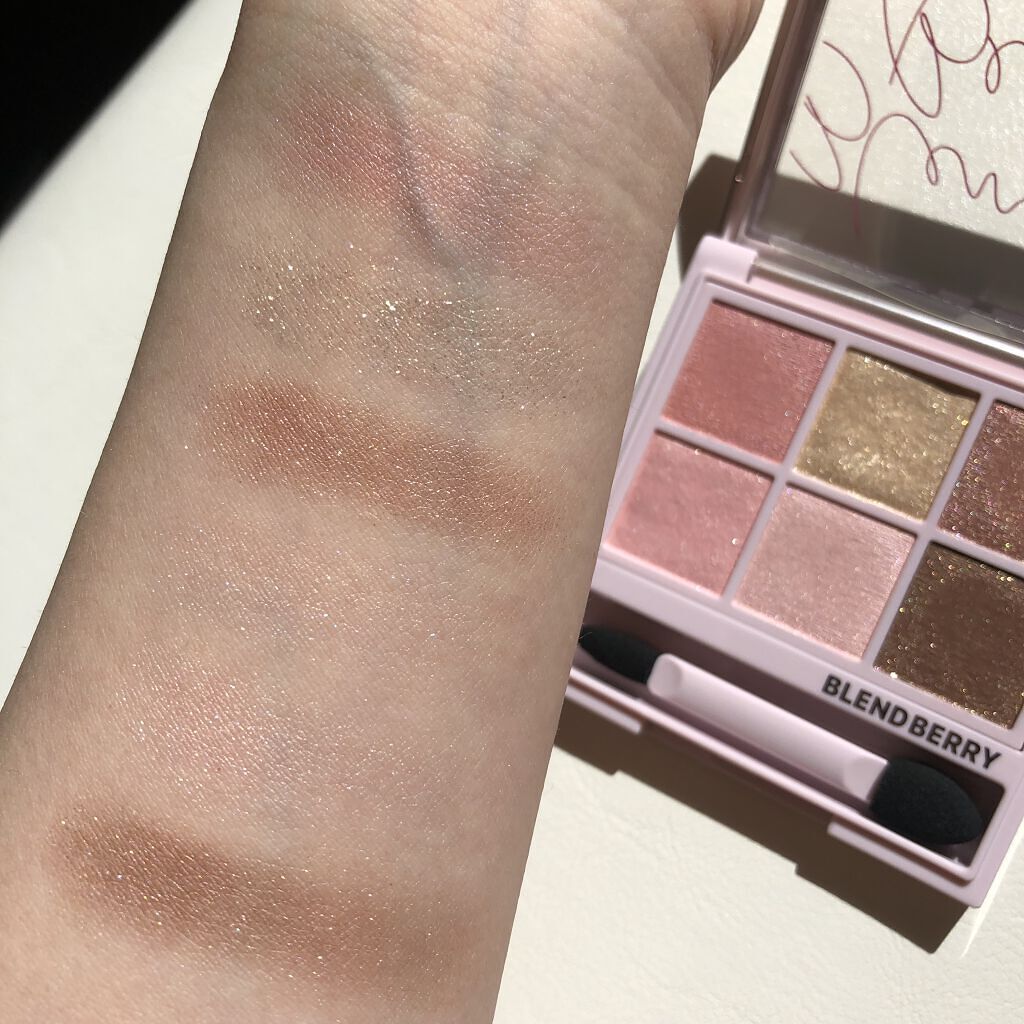 オーラクリエイション 002 ペッパーベリー＆オーロラ/BLEND BERRY/アイシャドウパレットを使ったクチコミ（3枚目）