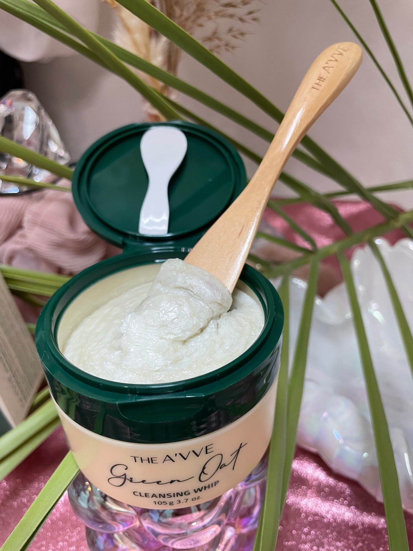 グリーンオートクレンジングホイップ/THE A'VVE/その他洗顔料を使ったクチコミ(5枚目)