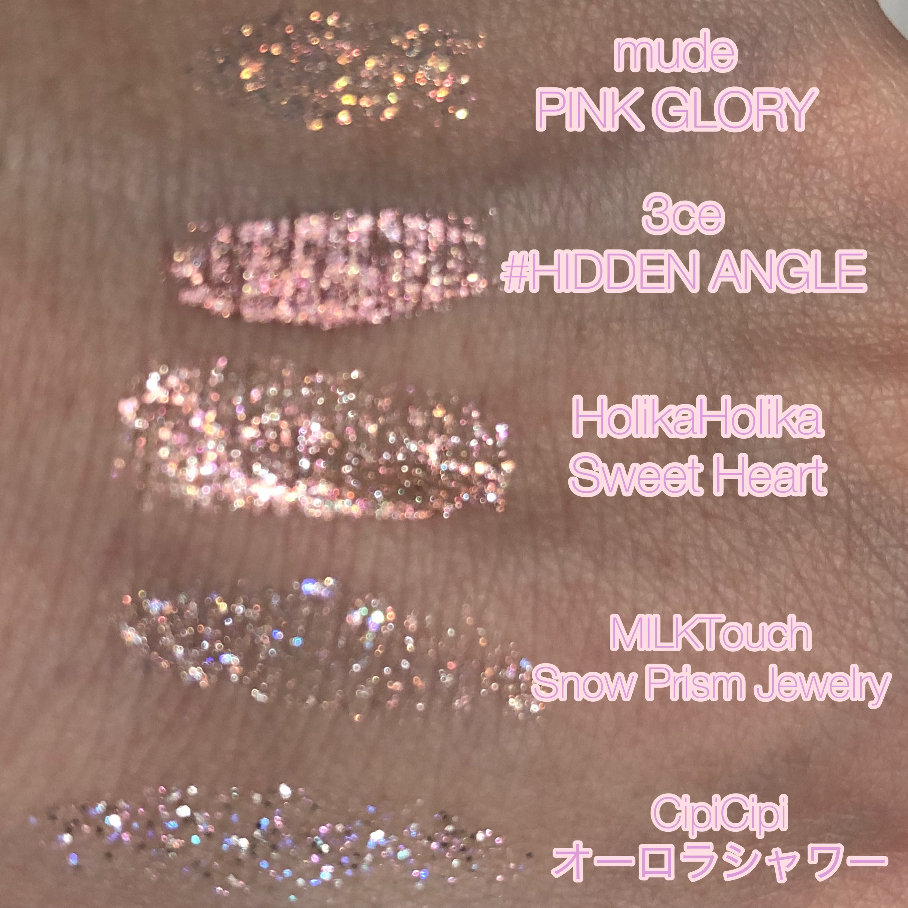3CE アイスイッチ/3CE/グリッターを使ったクチコミ（3枚目）