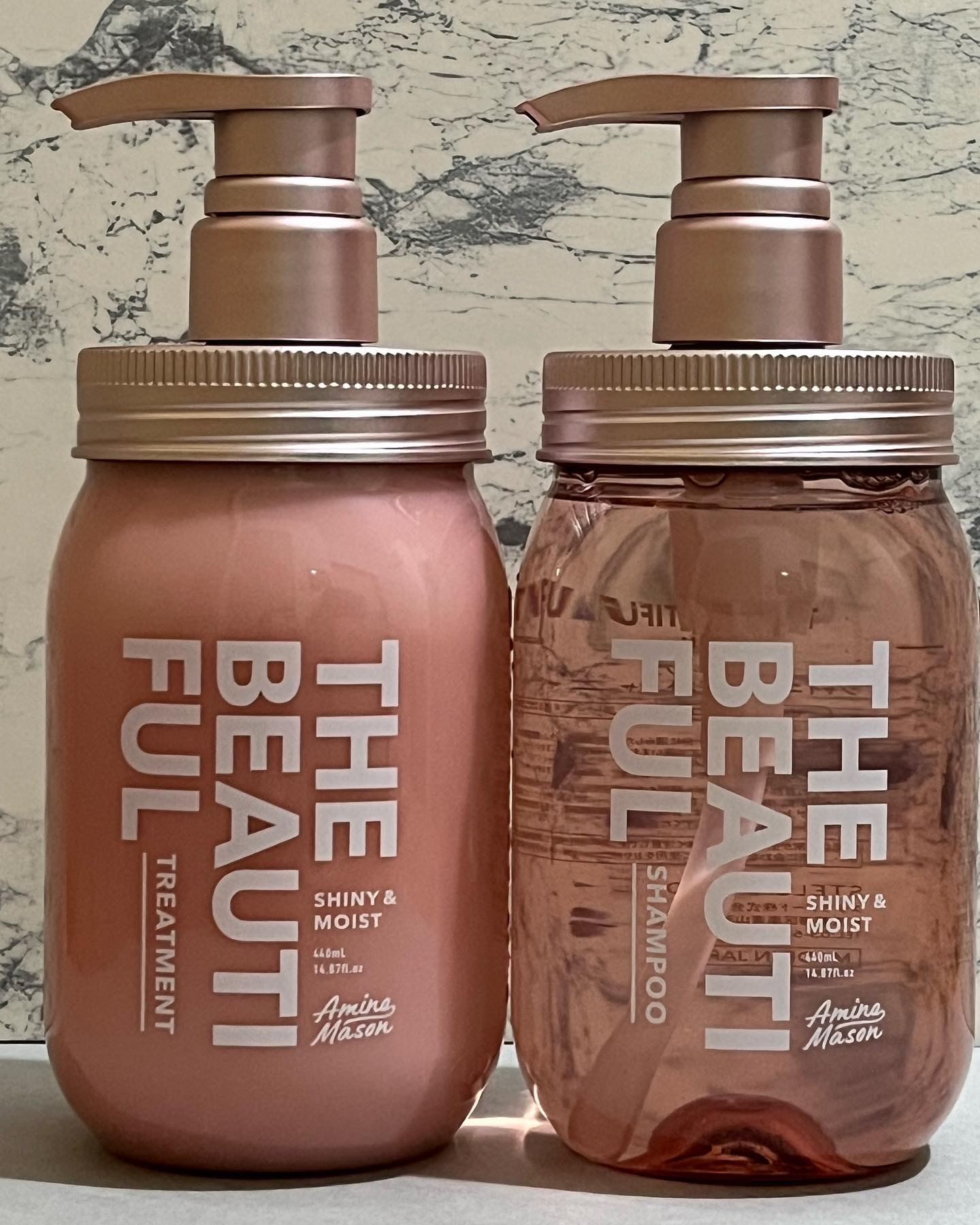 シャイニー＆モイスト シャンプー／ヘアトリートメント/アミノメイソン/市販シャンプーを使ったクチコミ（2枚目）