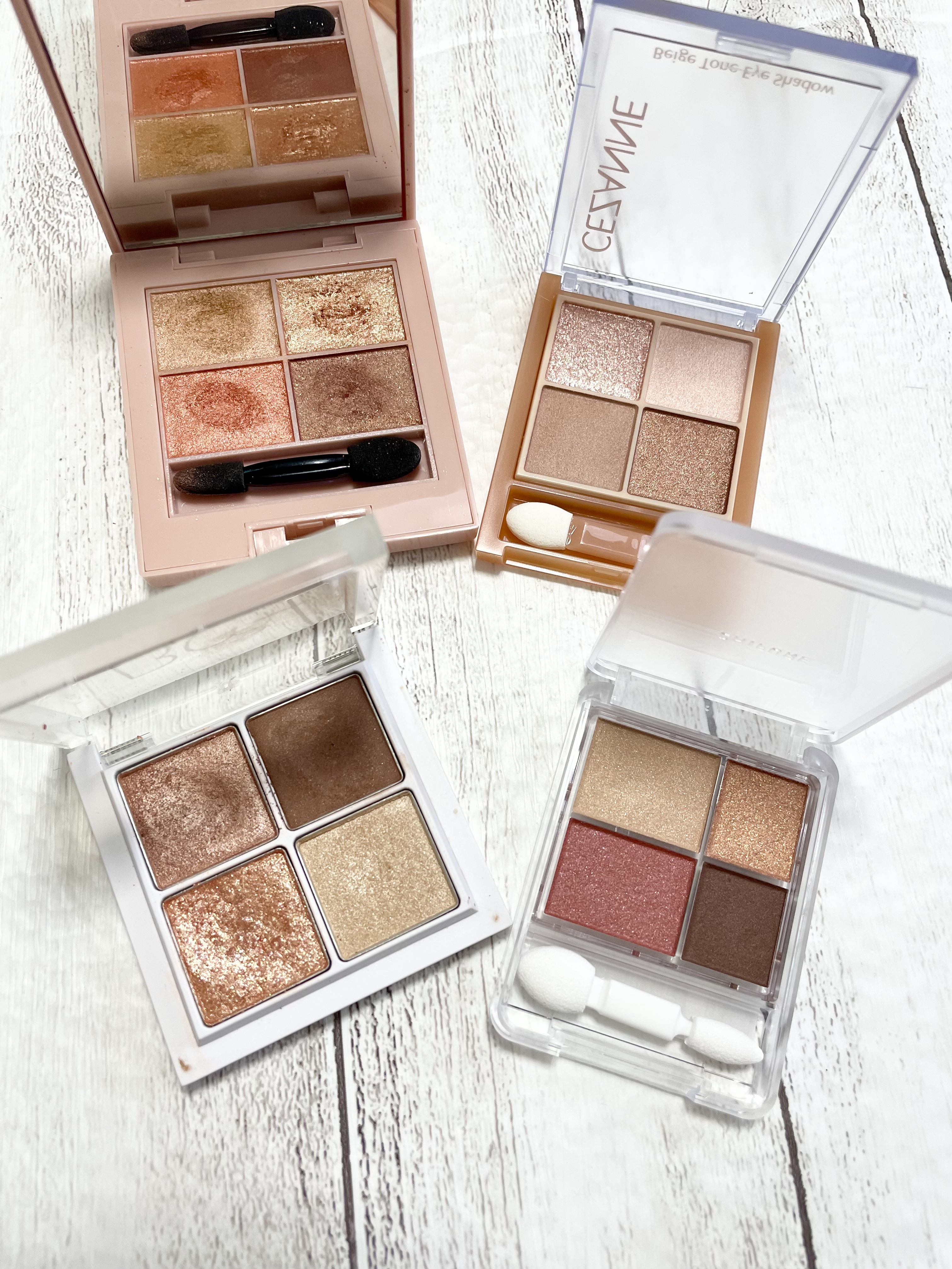 イロアソビ 4色アイパレット/iroasobi/アイシャドウパレットを使ったクチコミ（2枚目）