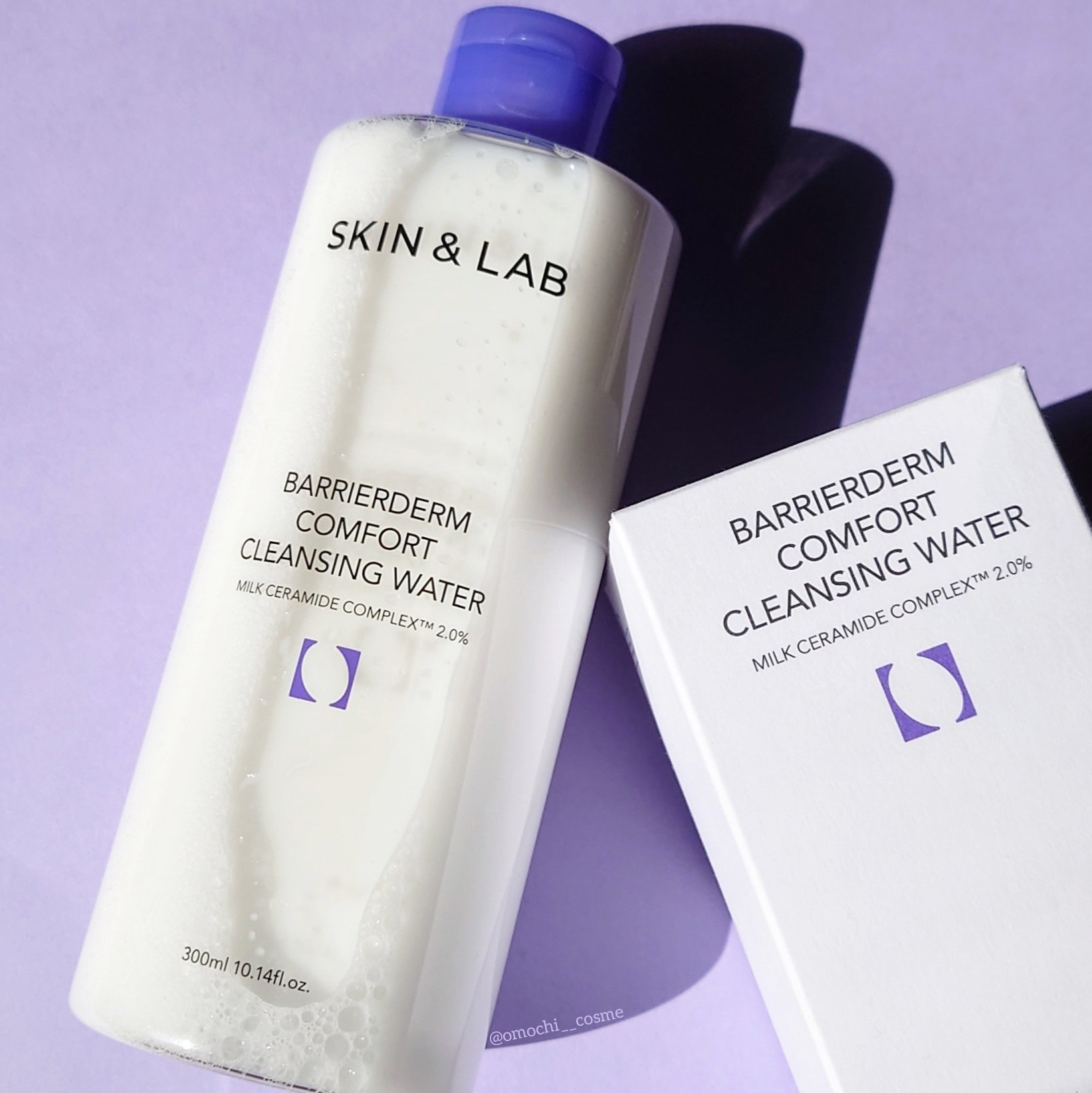 バリアダームクレンジングウォーター/SKIN&LAB/クレンジングウォーターを使ったクチコミ（2枚目）