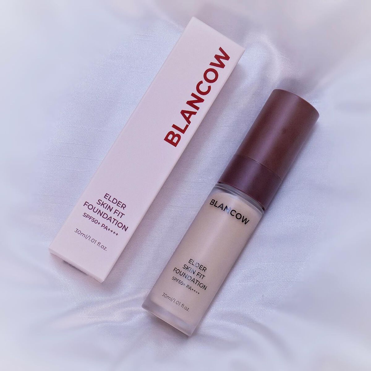 エルダースキンフィットファンデーション/BLANCOW/リキッドファンデーションを使ったクチコミ(2枚目)