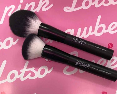 UR GLAM　POWDER BRUSH/U R GLAM/メイクブラシを使ったクチコミ（2枚目）