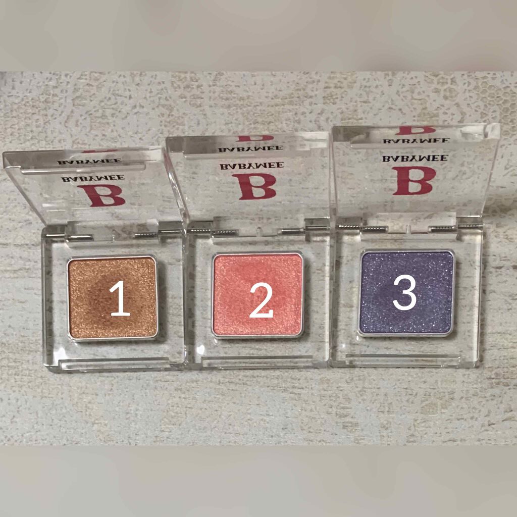 ニュアンスカラー シャドウ/BABYMEE/単色アイシャドウを使ったクチコミ(2枚目)