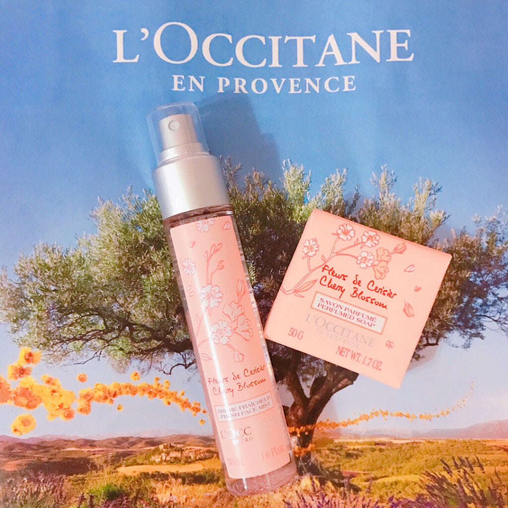 チェリーブロッサム フレグランスミスト/L'OCCITANE/香水(その他)を使ったクチコミ(5枚目)