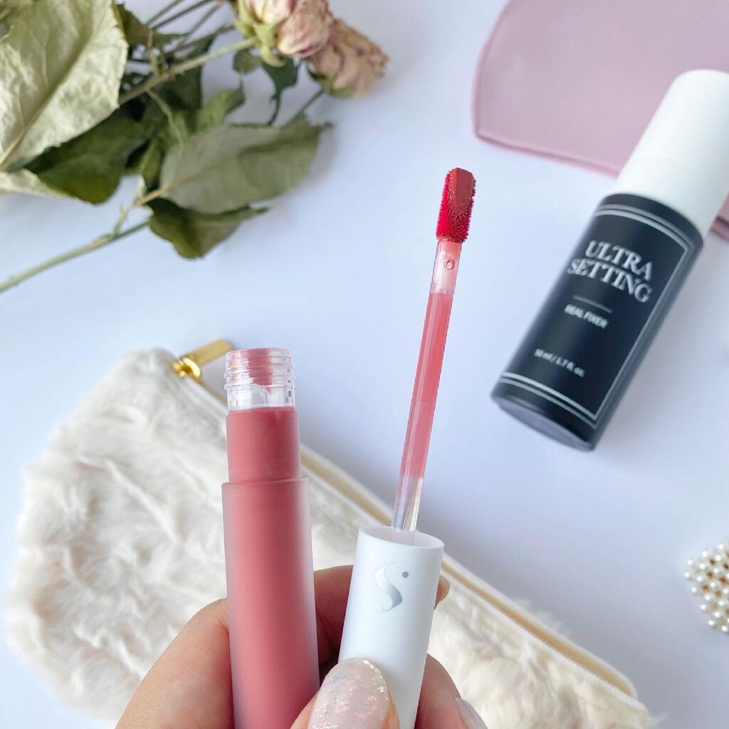 オールタイム ムード ベルベットティント/saat insight/リップティントを使ったクチコミ（3枚目）