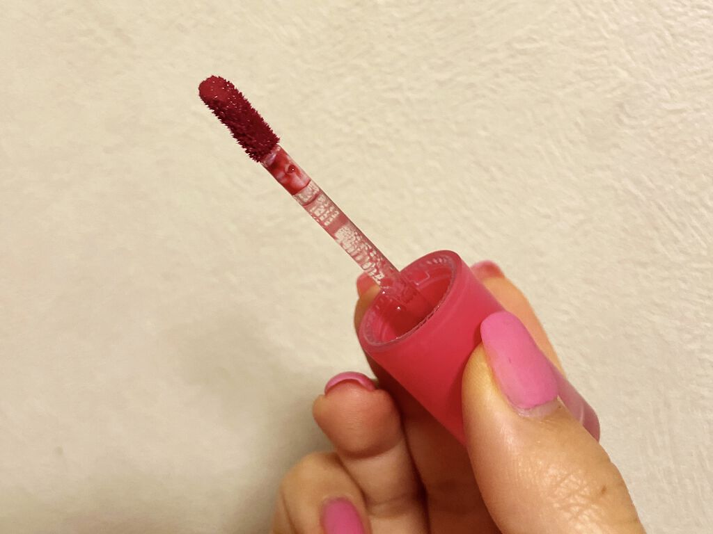 インク ムード ドロップ ティント/PERIPERA/リップグロスを使ったクチコミ（3枚目）